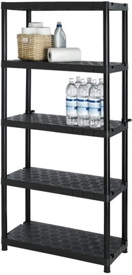 Estantería Sigma 16 negra 85x41x184 Estantería Sigma 16 negra 85x41x184